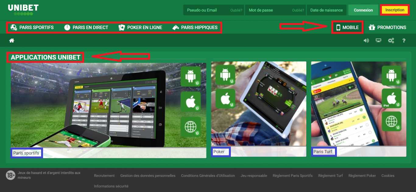 unibet telecharger unibet telecharger
