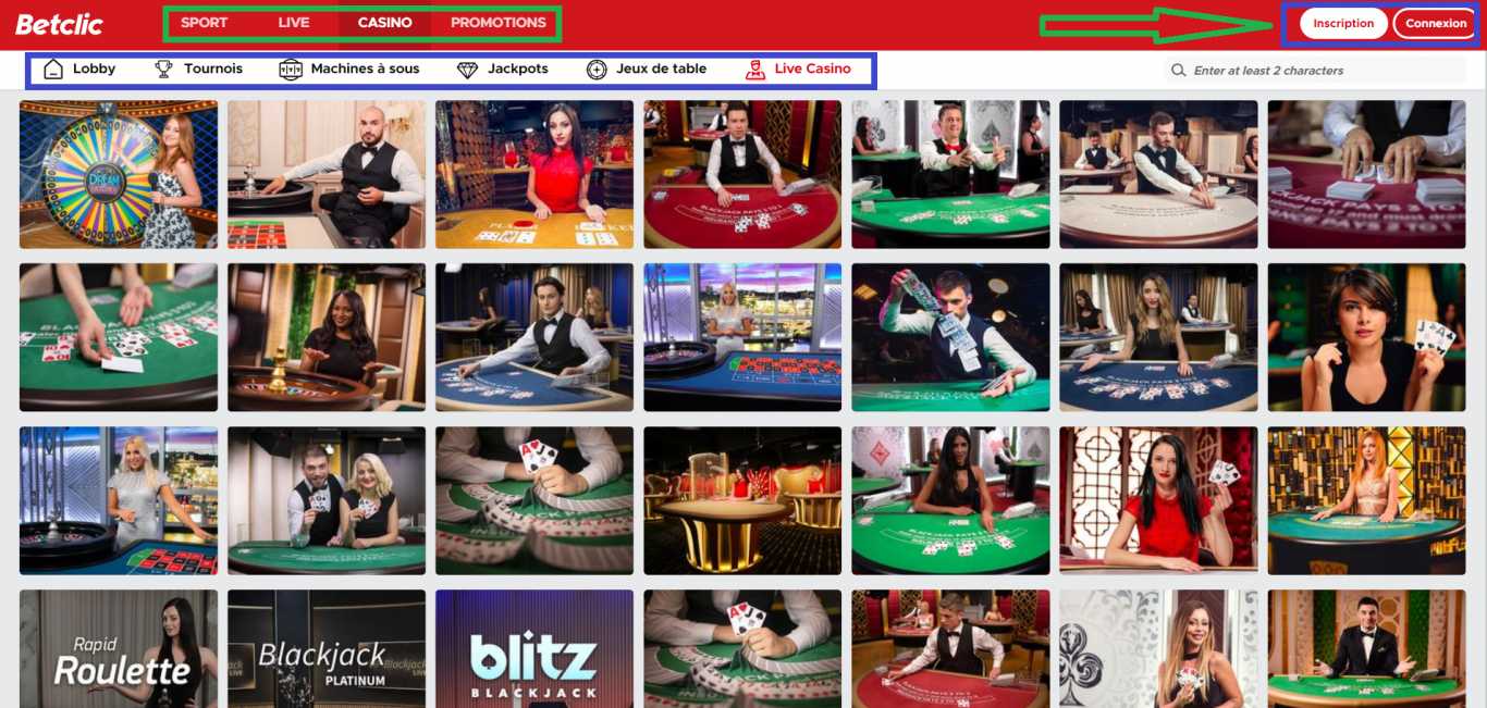 Betclic – كازينو حديث على الانترنت